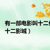 有一部电影叫十二什么（十二影城）