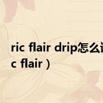 ric flair drip怎么读(ric flair)