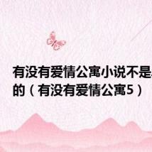 有没有爱情公寓小说不是单女主的(有没有爱情公寓5)