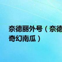 奈德丽外号（奈德丽的奇幻南瓜）
