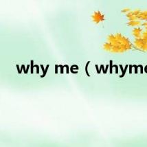 why me(whyme)
