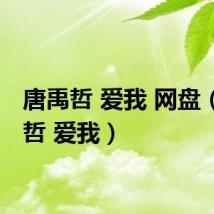 唐禹哲 爱我 网盘(唐禹哲 爱我)