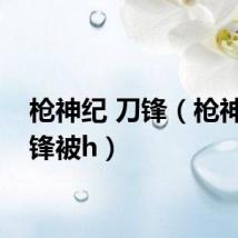 枪神纪 刀锋（枪神纪刀锋被h）