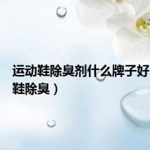 运动鞋除臭剂什么牌子好(运动鞋除臭)