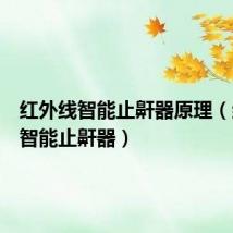 红外线智能止鼾器原理(红外线智能止鼾器)