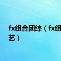 fx组合团综（fx组合综艺）