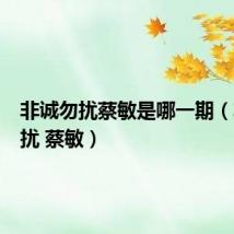 非诚勿扰蔡敏是哪一期(非诚勿扰 蔡敏)