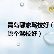 青岛哪家驾校好（青岛哪个驾校好）