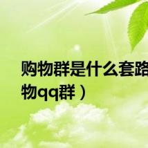 购物群是什么套路（购物qq群）