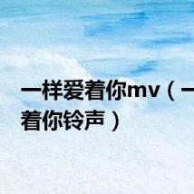 一样爱着你mv（一样爱着你铃声）