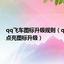 qq飞车图标升级规则(qq飞车点亮图标升级)