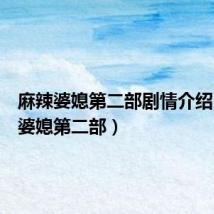麻辣婆媳第二部剧情介绍(麻辣婆媳第二部)