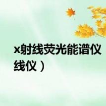 x射线荧光能谱仪（x射线仪）