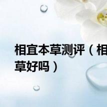 相宜本草测评（相宜本草好吗）
