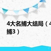 4大名捕大结局（4大名捕3）