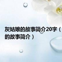 灰姑娘的故事简介20字(灰姑娘的故事简介)