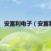 安富利电子（安富利）