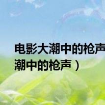 电影大潮中的枪声（大潮中的枪声）