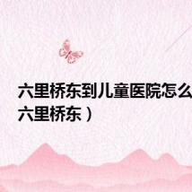 六里桥东到儿童医院怎么坐车(六里桥东)
