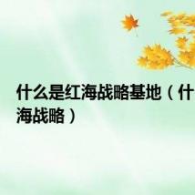 什么是红海战略基地(什么是红海战略)