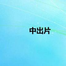 中出片