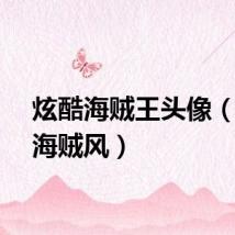 炫酷海贼王头像（最炫海贼风）