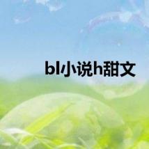 bl小说h甜文