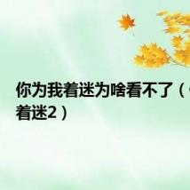 你为我着迷为啥看不了（你为我着迷2）