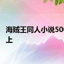 海贼王同人小说500章以上