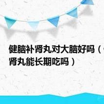 健脑补肾丸对大脑好吗(健脑补肾丸能长期吃吗)