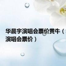 华晨宇演唱会票价黄牛(华晨宇演唱会票价)