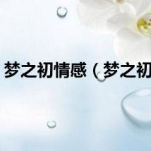 梦之初情感(梦之初始)