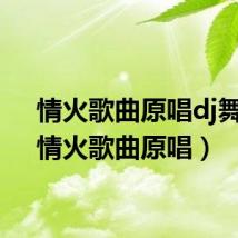 情火歌曲原唱dj舞曲(情火歌曲原唱)