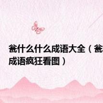 瓮什么什么成语大全(瓮君打一成语疯狂看图)