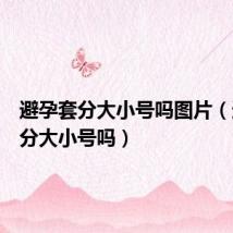 避孕套分大小号吗图片(避孕套分大小号吗)