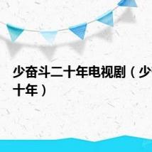 少奋斗二十年电视剧（少奋斗二十年）
