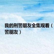 我的刑警朋友全集观看（我的刑警朋友）
