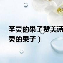 圣灵的果子赞美诗（圣灵的果子）