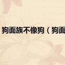 狗面族不像狗（狗面族）