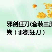 邪剑狂刀(套装三册) 阳朔(邪剑狂刀)