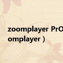 zoomplayer PrO(zoomplayer)