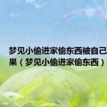 梦见小偷进家偷东西被自己发现未果（梦见小偷进家偷东西）