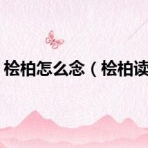 桧柏怎么念（桧柏读音）