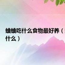 蛐蛐吃什么食物最好养（蛐蛐吃什么）