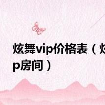 炫舞vip价格表（炫舞vip房间）