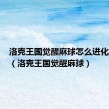 洛克王国觉醒麻球怎么进化成超凡(洛克王国觉醒麻球)