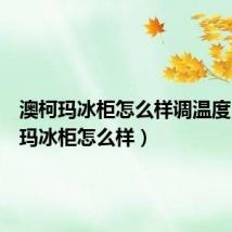澳柯玛冰柜怎么样调温度(澳柯玛冰柜怎么样)