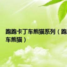 跑跑卡丁车熊猫系列(跑跑卡丁车熊猫)