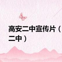 高安二中宣传片（高安二中）