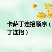 卡萨丁连招顺序（卡萨丁连招）